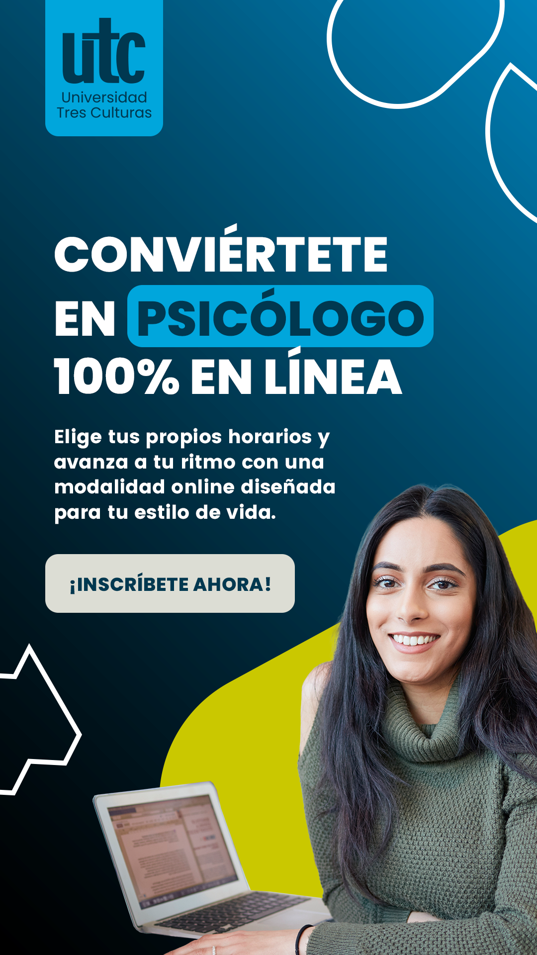 Universidad Tres Culturas - UTC Facebook ad