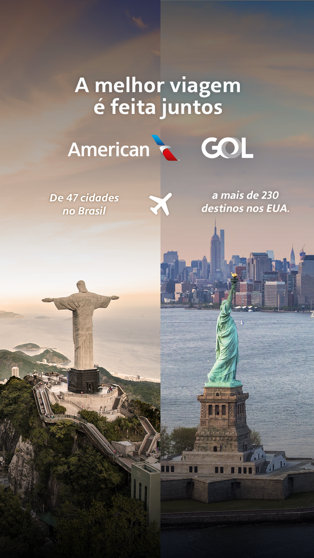American Airlines Facebook ad