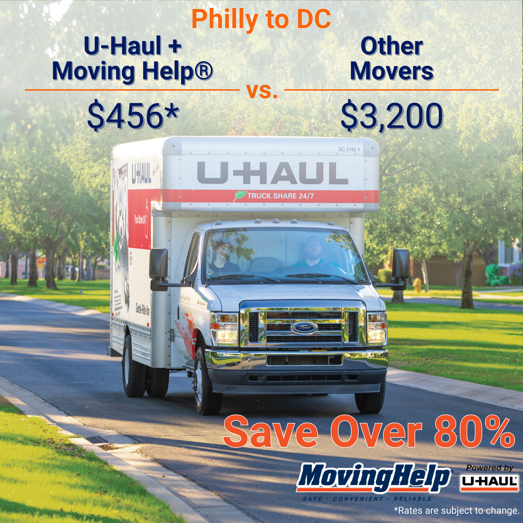 U-Haul Facebook ad