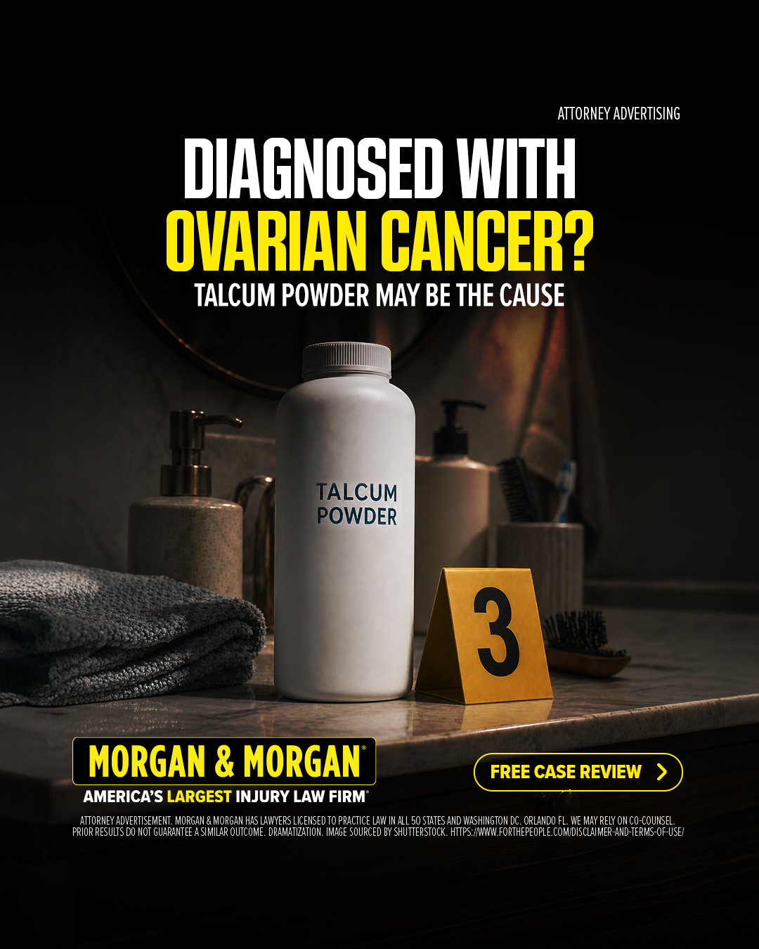 Morgan & Morgan Facebook ad