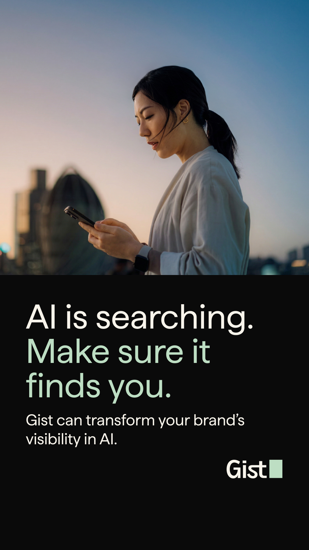 Gist AI Facebook ad from May 22, 2026