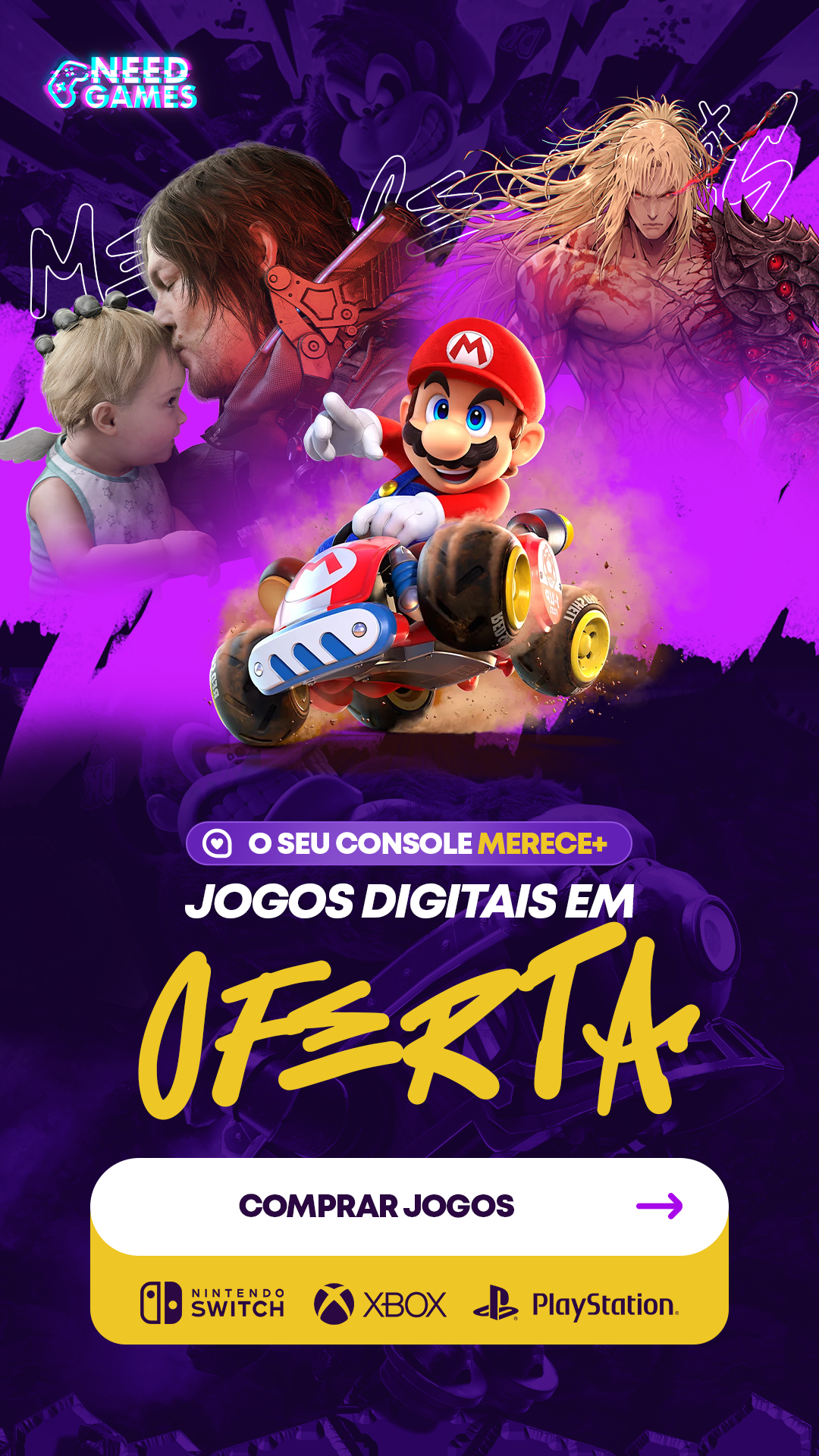 Need Games Facebook ad