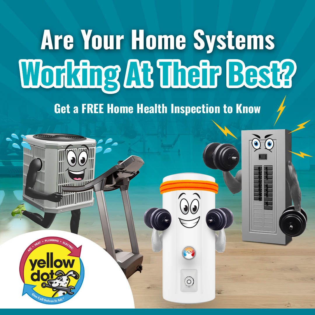 Yellow Dot Heating & Air Facebook ad
