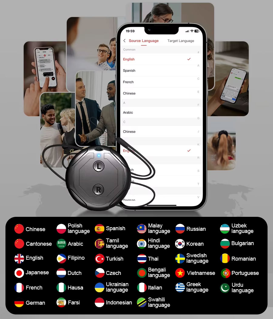 Showeggs Shop Facebook ad: LAST DAY 50% OFF K18 AI Smart Translator 2026- Break…