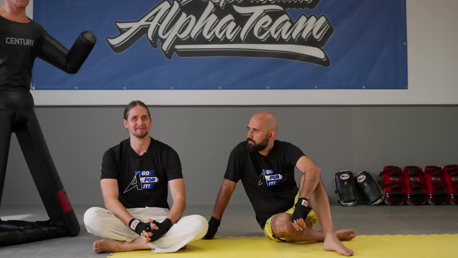 Sportschule Alpha Team Facebook ad: Kostenloses Probetraining