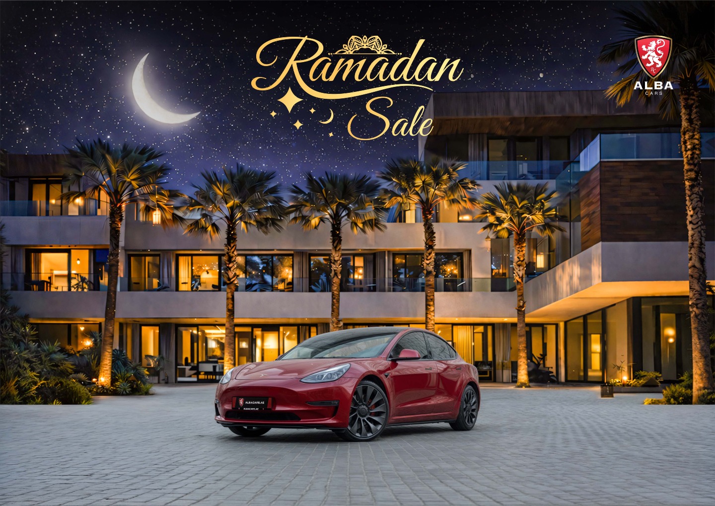 ALBA Cars Dubai UAE Facebook ad