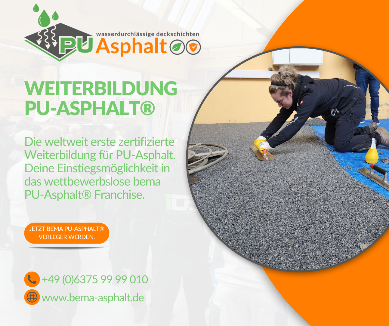 BEMA Bauchemie : PU-Asphalt Facebook ad