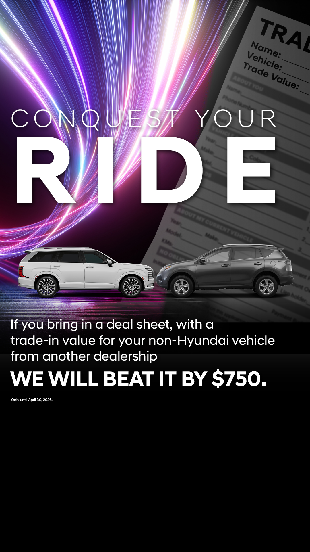 Northland Hyundai Facebook ad
