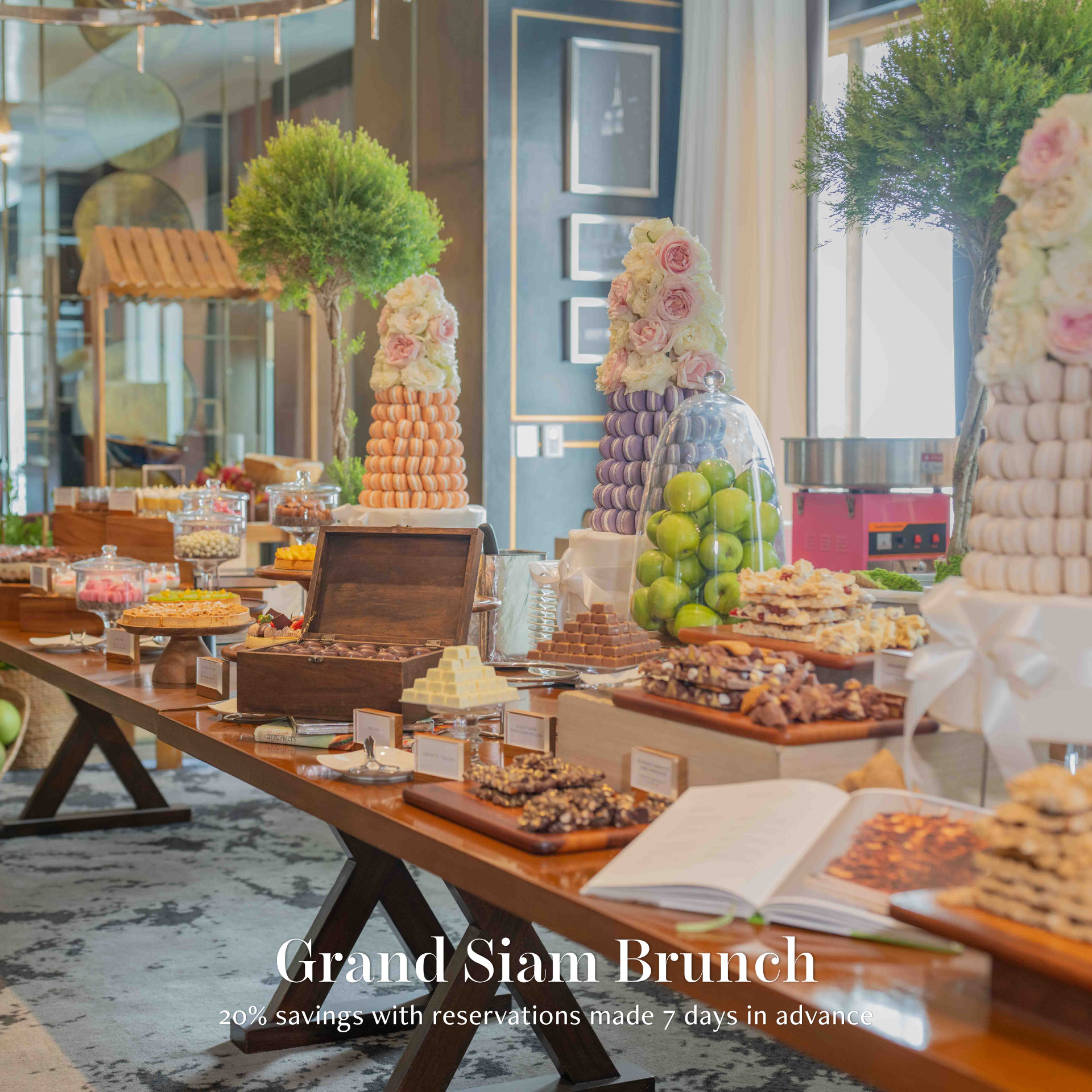 Anantara Siam Bangkok Hotel Facebook ad: Sunday Brunch - Anantara Siam Bangkok Hotel - TableCheck