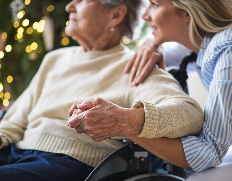 Laurel Heights Senior Living Facebook ad: Discover memory care at Laurel Heights.