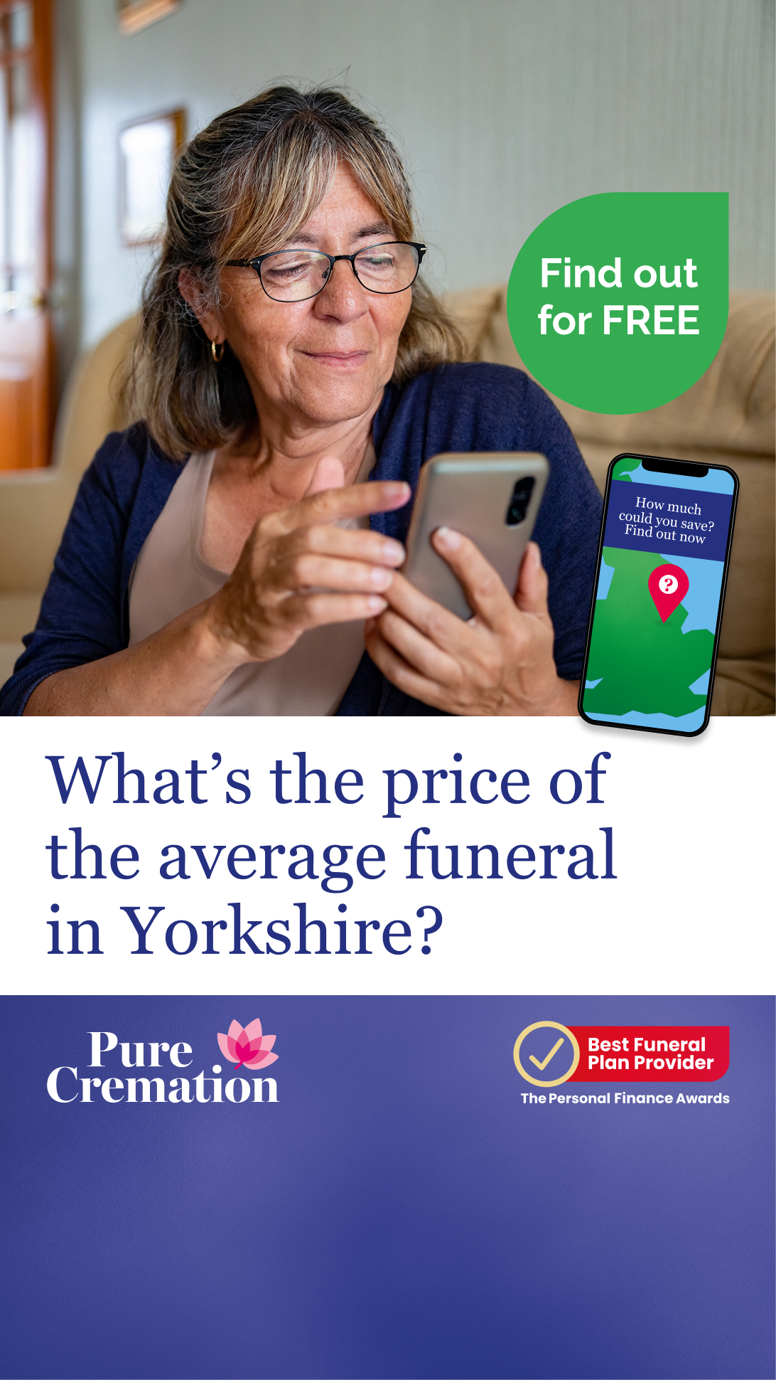 Pure Cremation Facebook ad from Jun 11, 2026