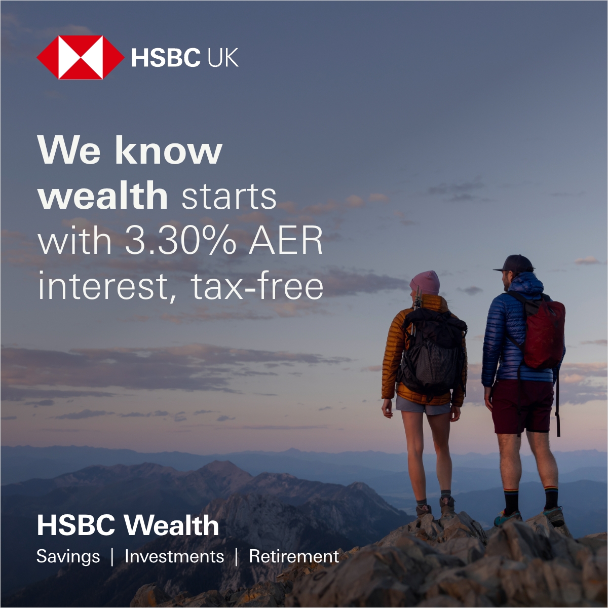 HSBC Facebook ad
