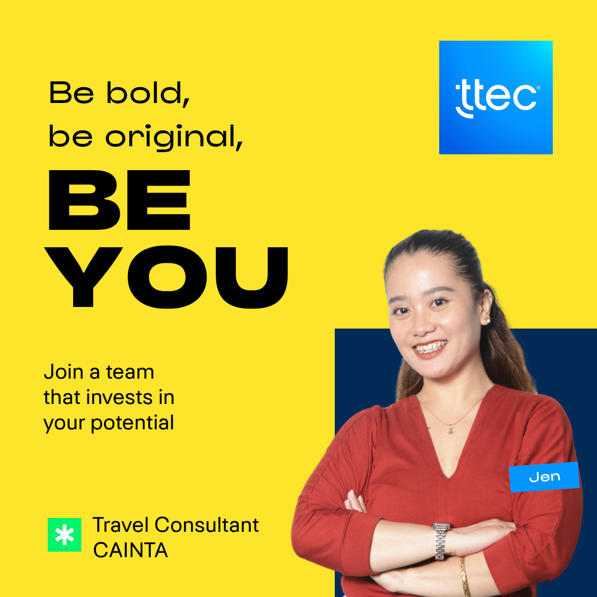 TTEC Philippines Facebook ad