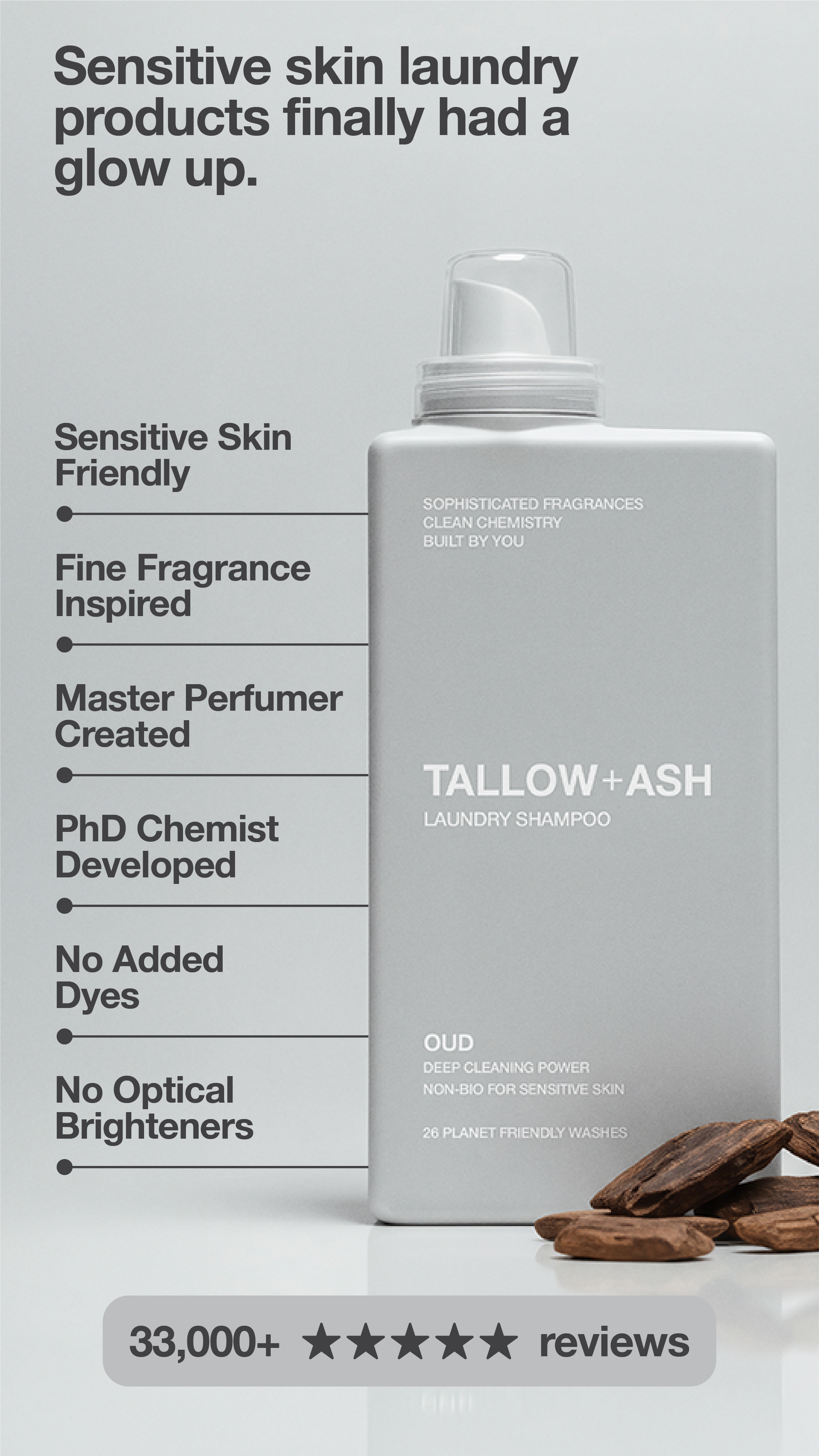 Tallow + Ash Facebook ad