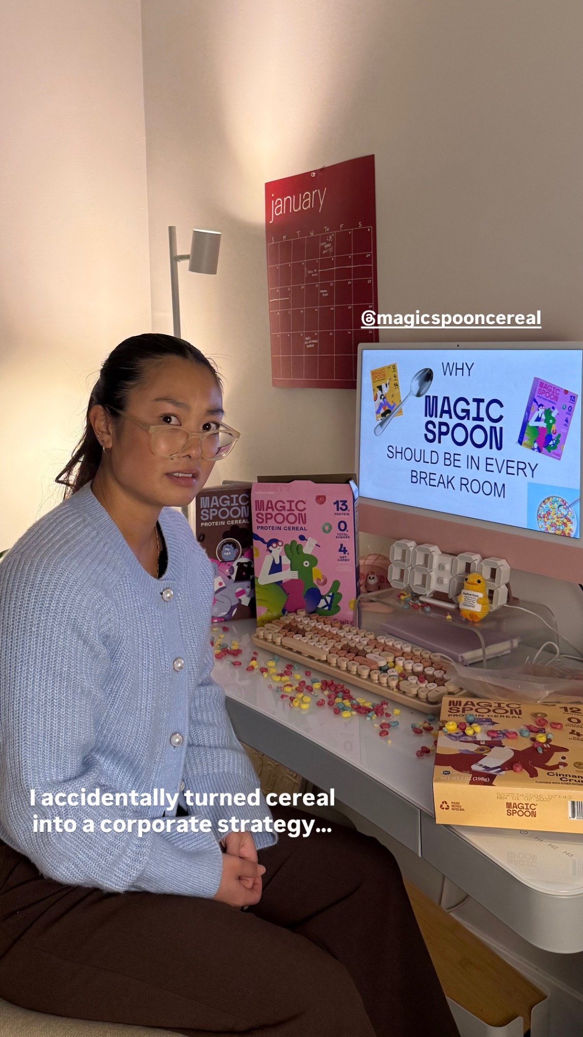 Magic Spoon Cereal Facebook ad