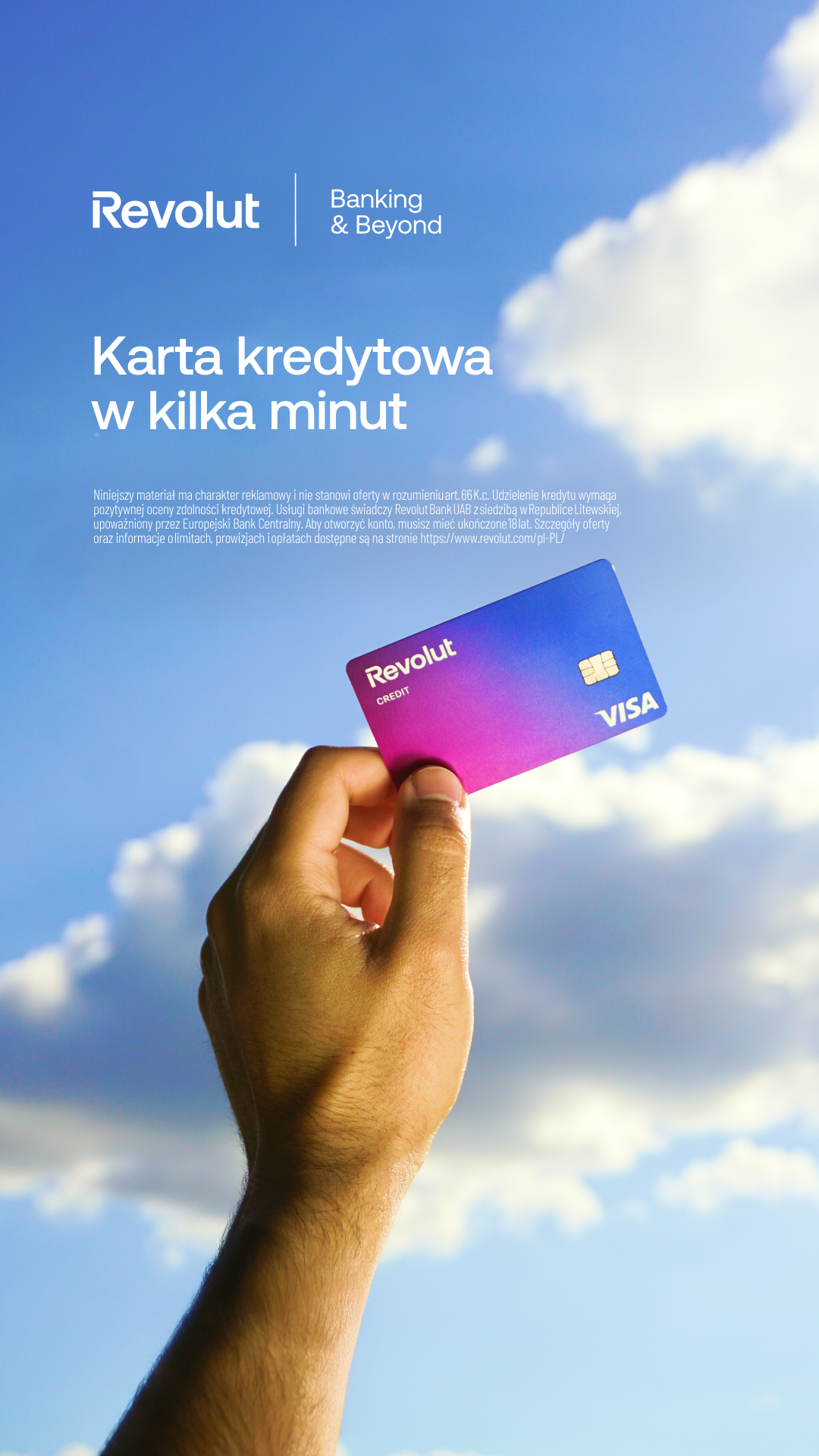 Revolut Facebook ad
