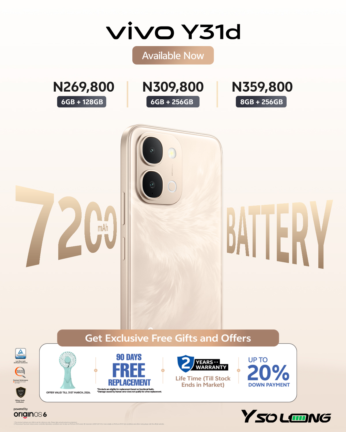 vivo Facebook ad: More battery. More confidence.