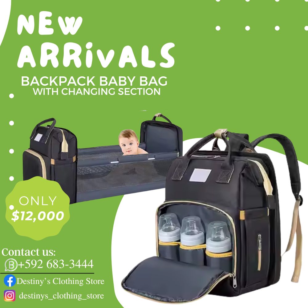 Destiny's Clothing Store Facebook ad: Top Baby Must-Haves Every Mom Needs