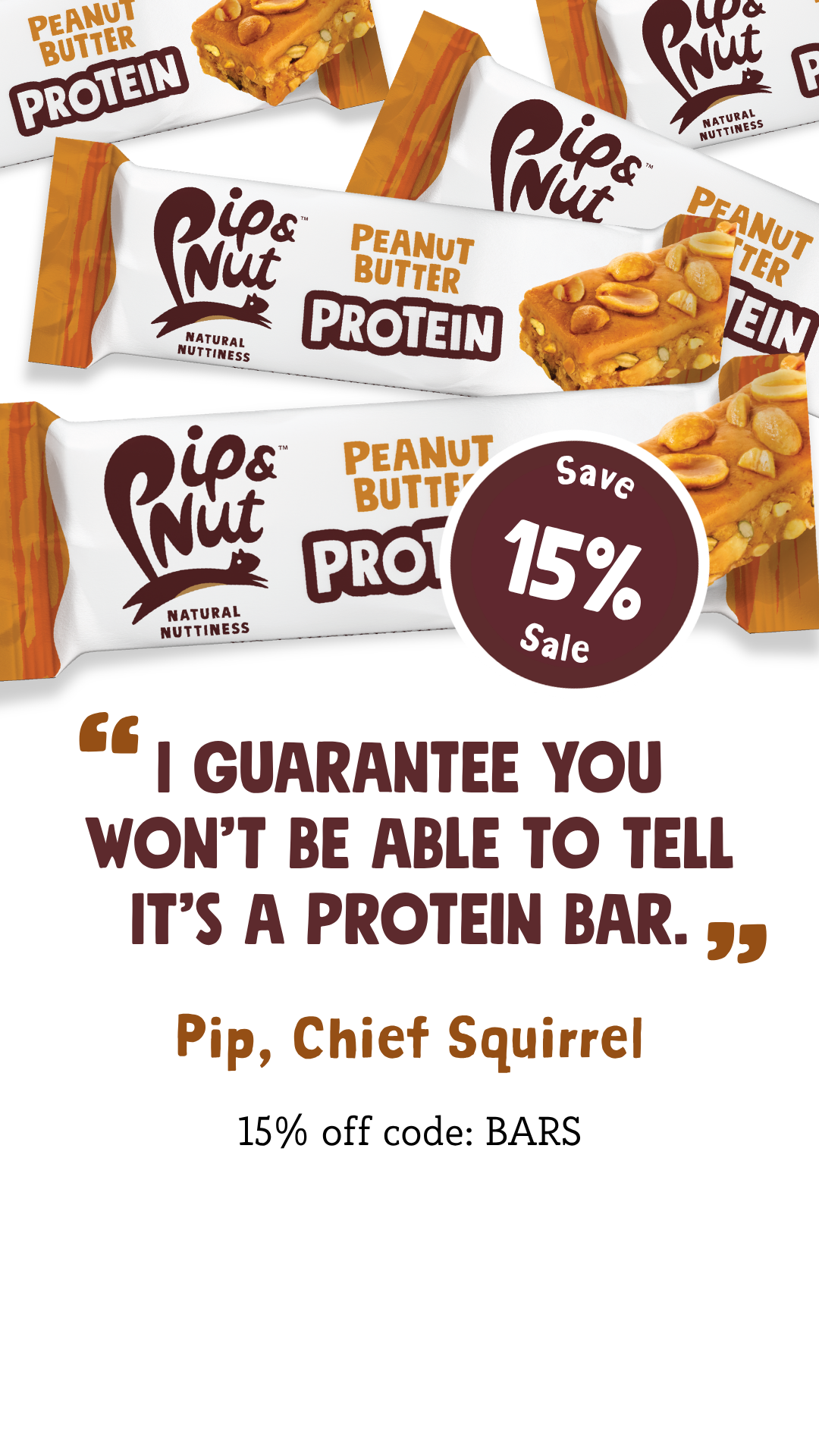 Pip&Nut Facebook ad