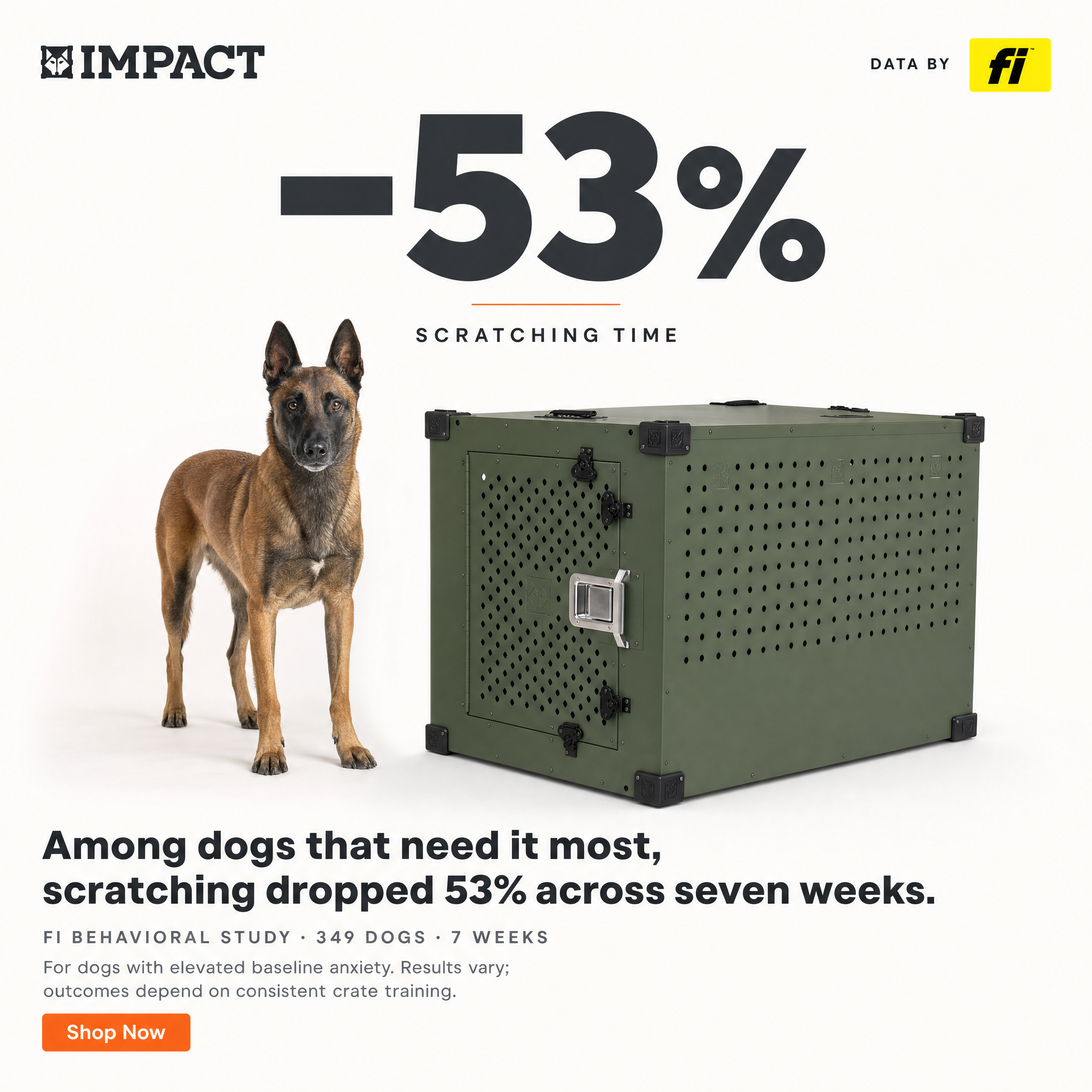 Impact Dog Crates Facebook ad