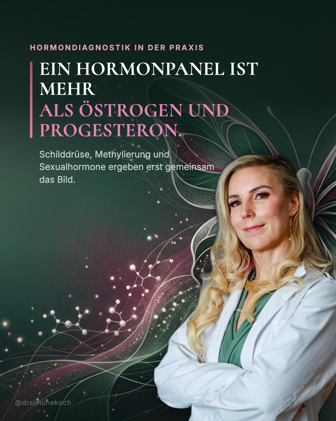 Simone Koch Facebook ad: Ein einzelner Hormonwert ist selten aussagekräftig, weil…