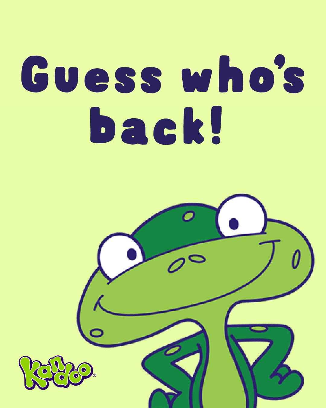 Kandoo Facebook ad: GUESS WHO'S BACK!