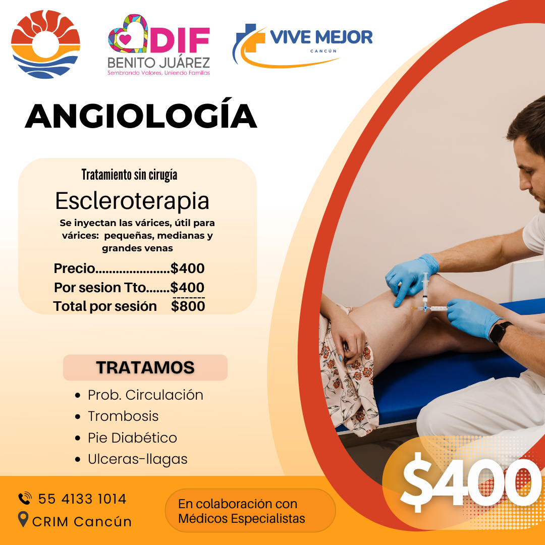 Vive Mejor Cancún Facebook ad: ¡Tu salud y la de tu familia es…
