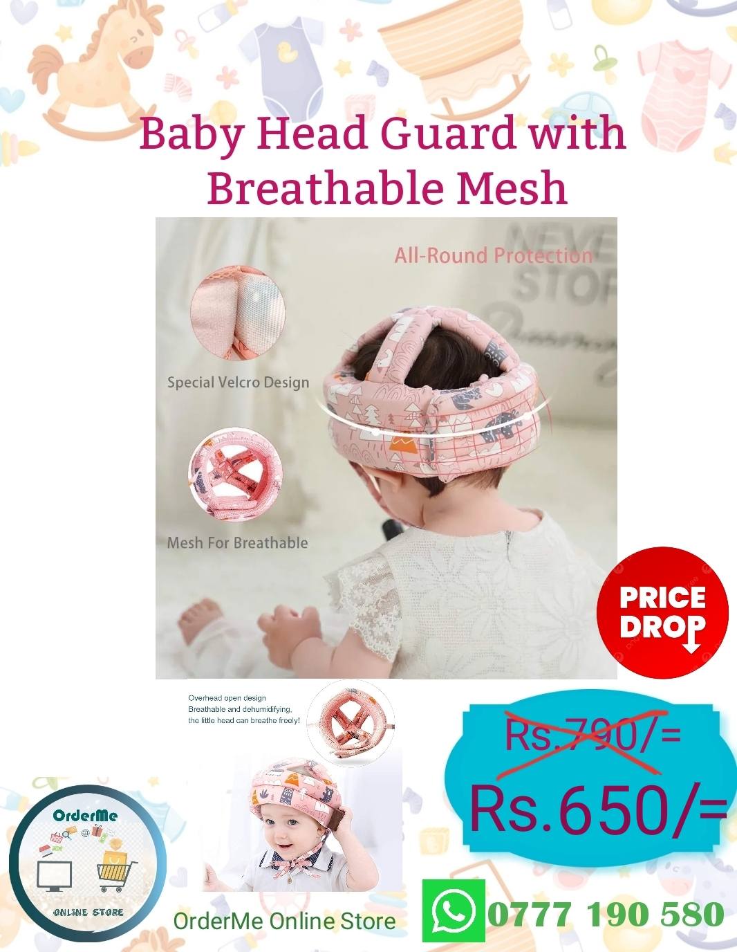 OrderMe Baby Store Facebook ad