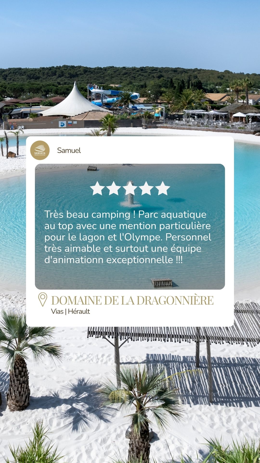 Campings Sandaya Facebook ad