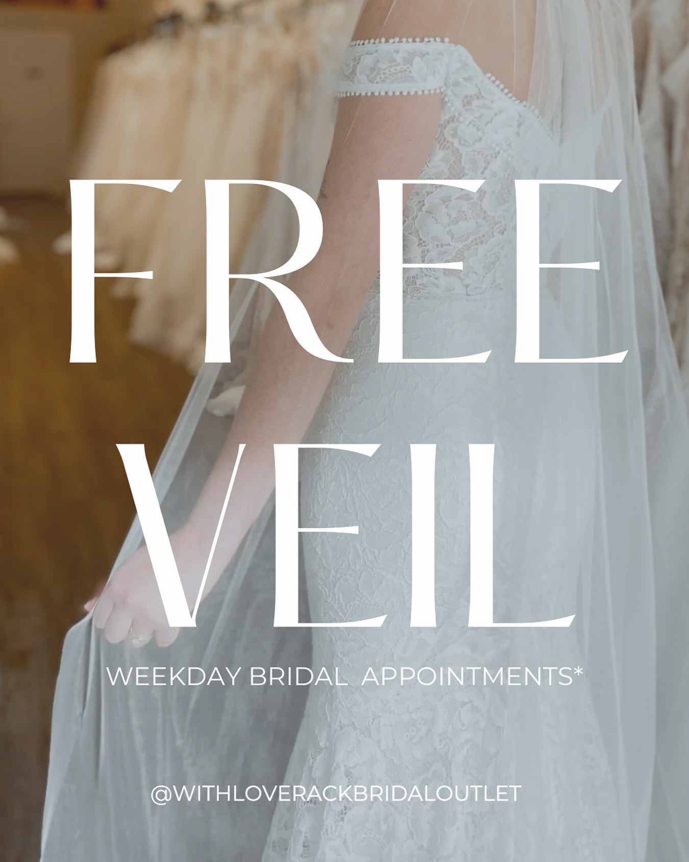 With Love Rack Bridal Outlet Facebook ad