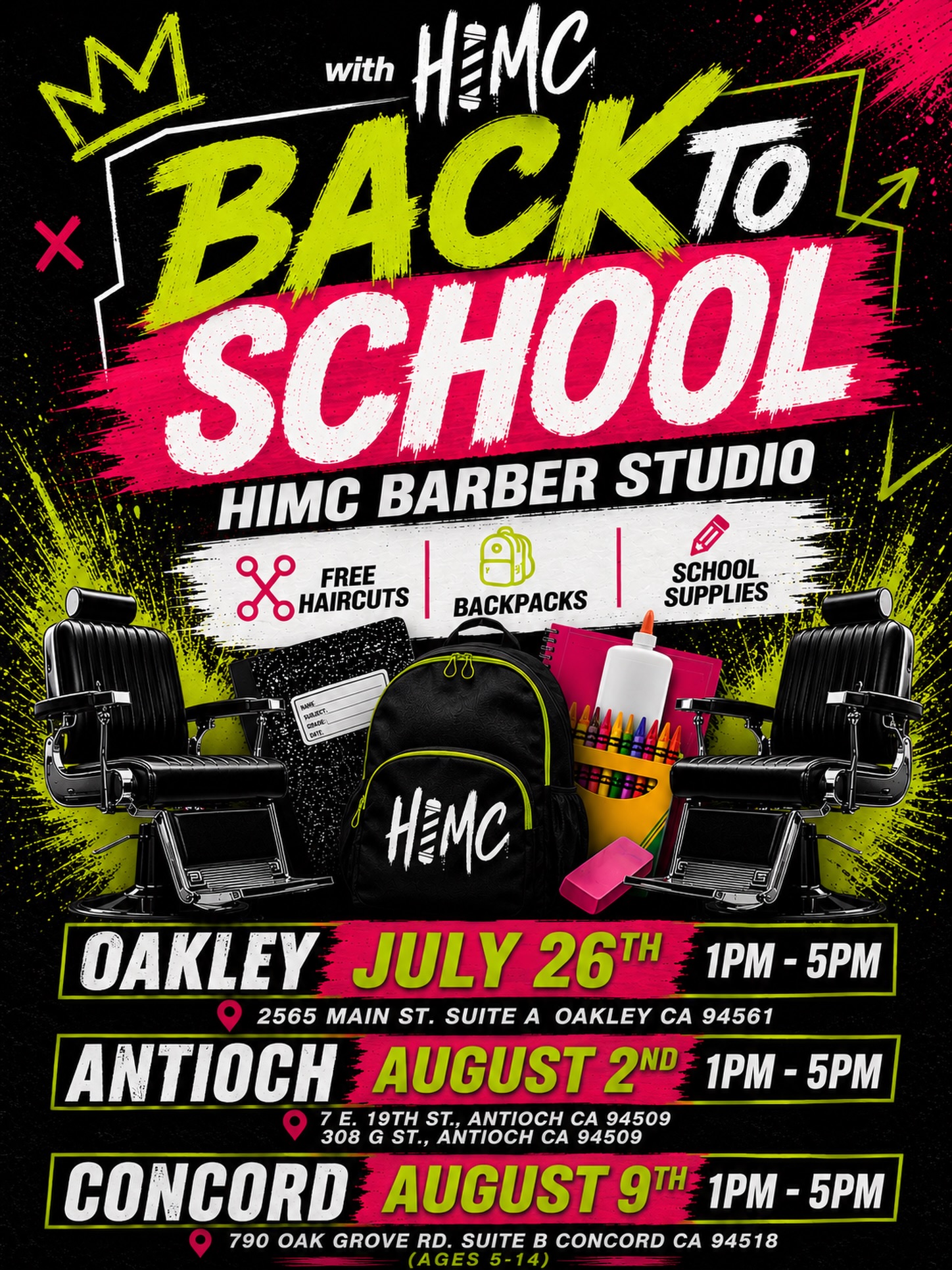 HIMC Barber Studio 19th st Facebook ad