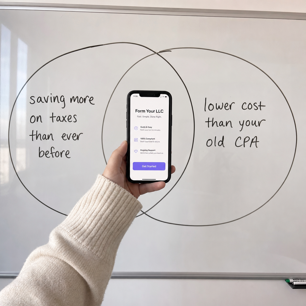 Formations.LLC Facebook ad: THE $15,300 TAX LOOPHOLE YOUR CPA FORGOT TO MENTION.
