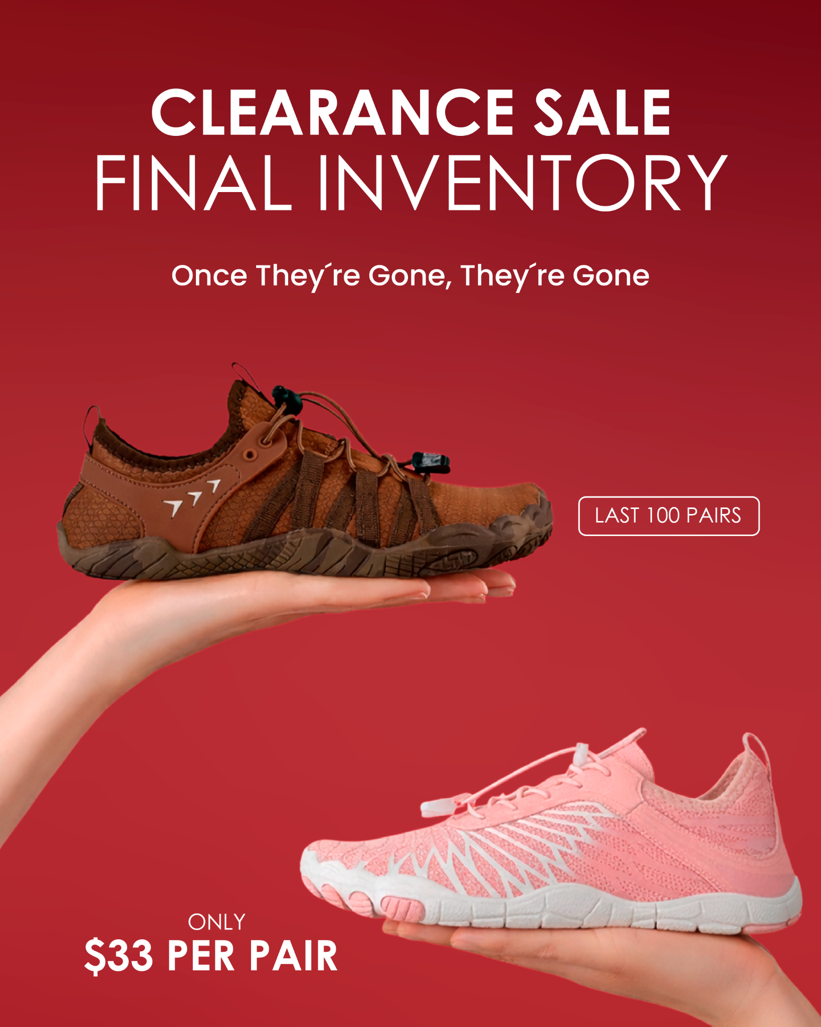 HIKE Footwear Facebook ad