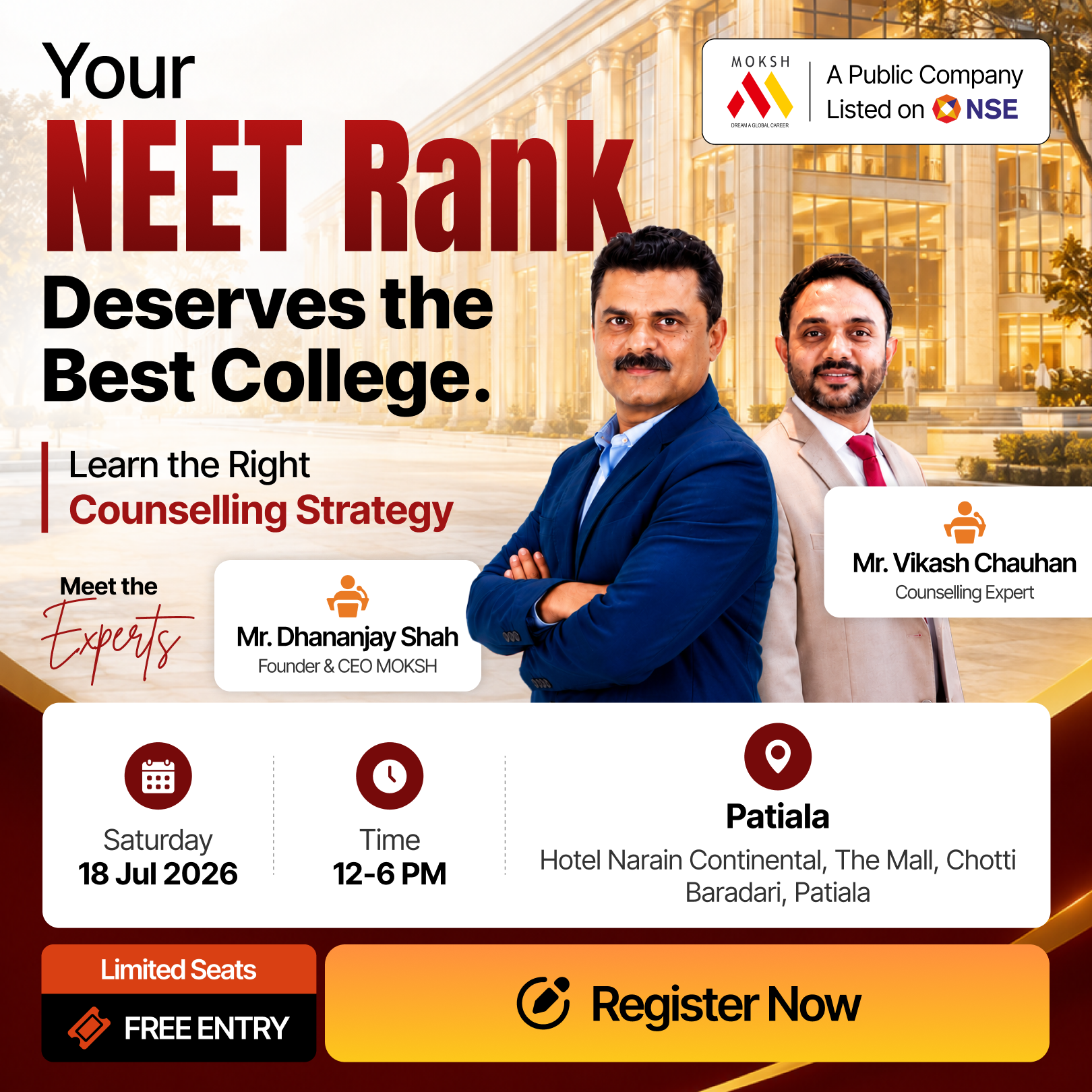 MOKSH Career Planner Facebook ad