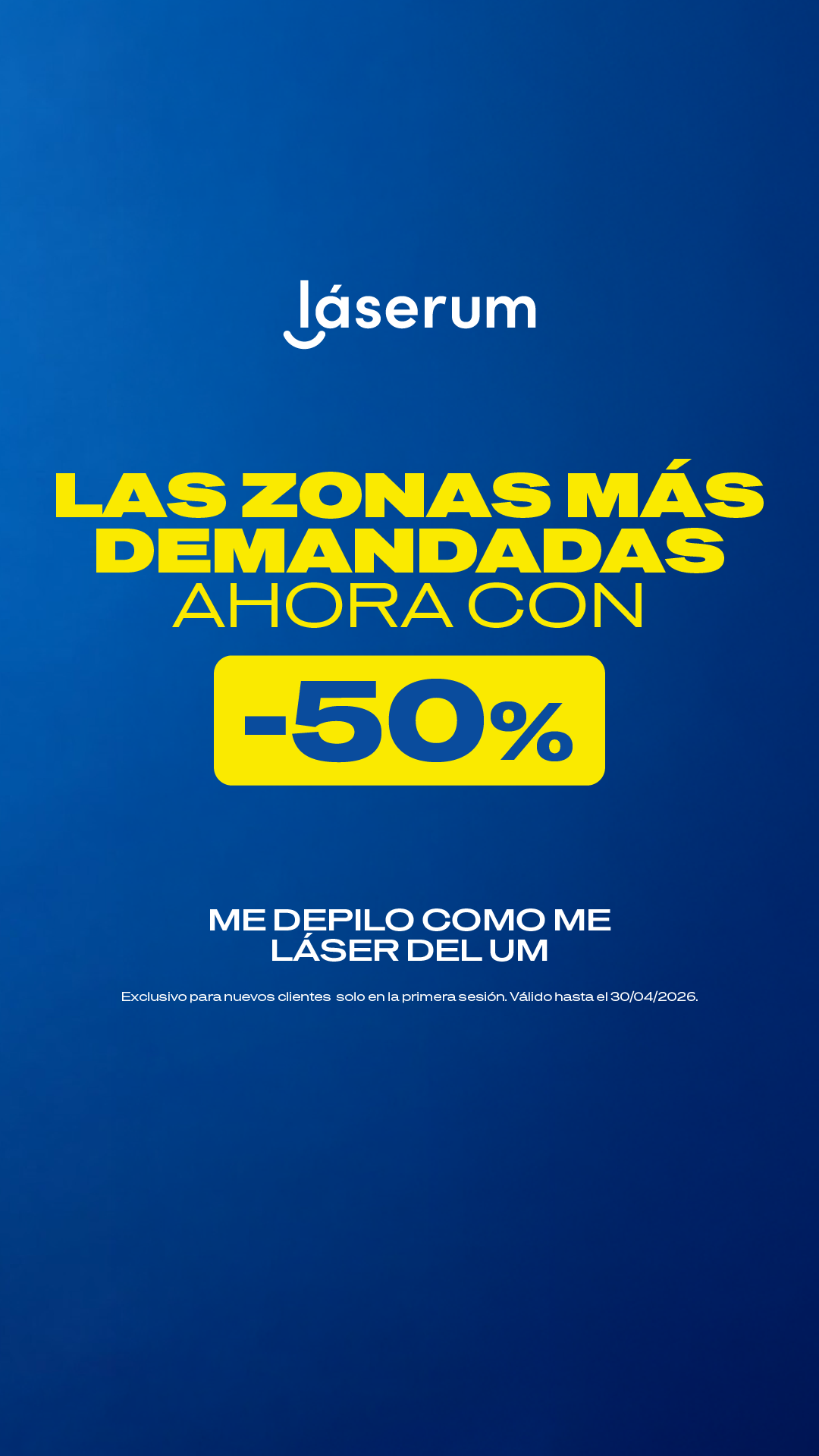 Láserum Facebook ad