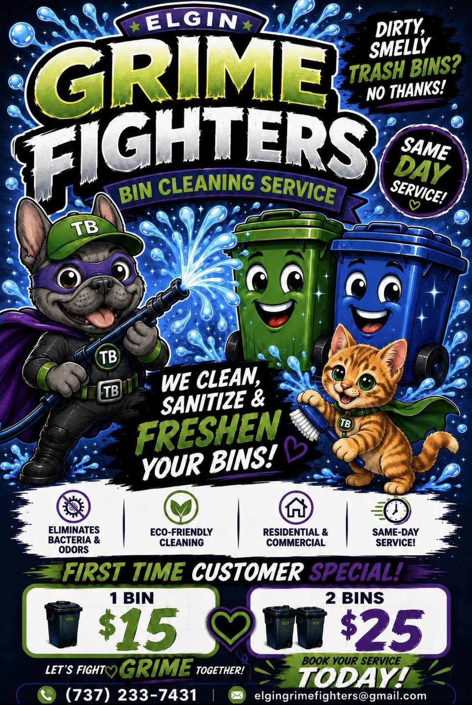 Elgin Grime Fighters Facebook ad