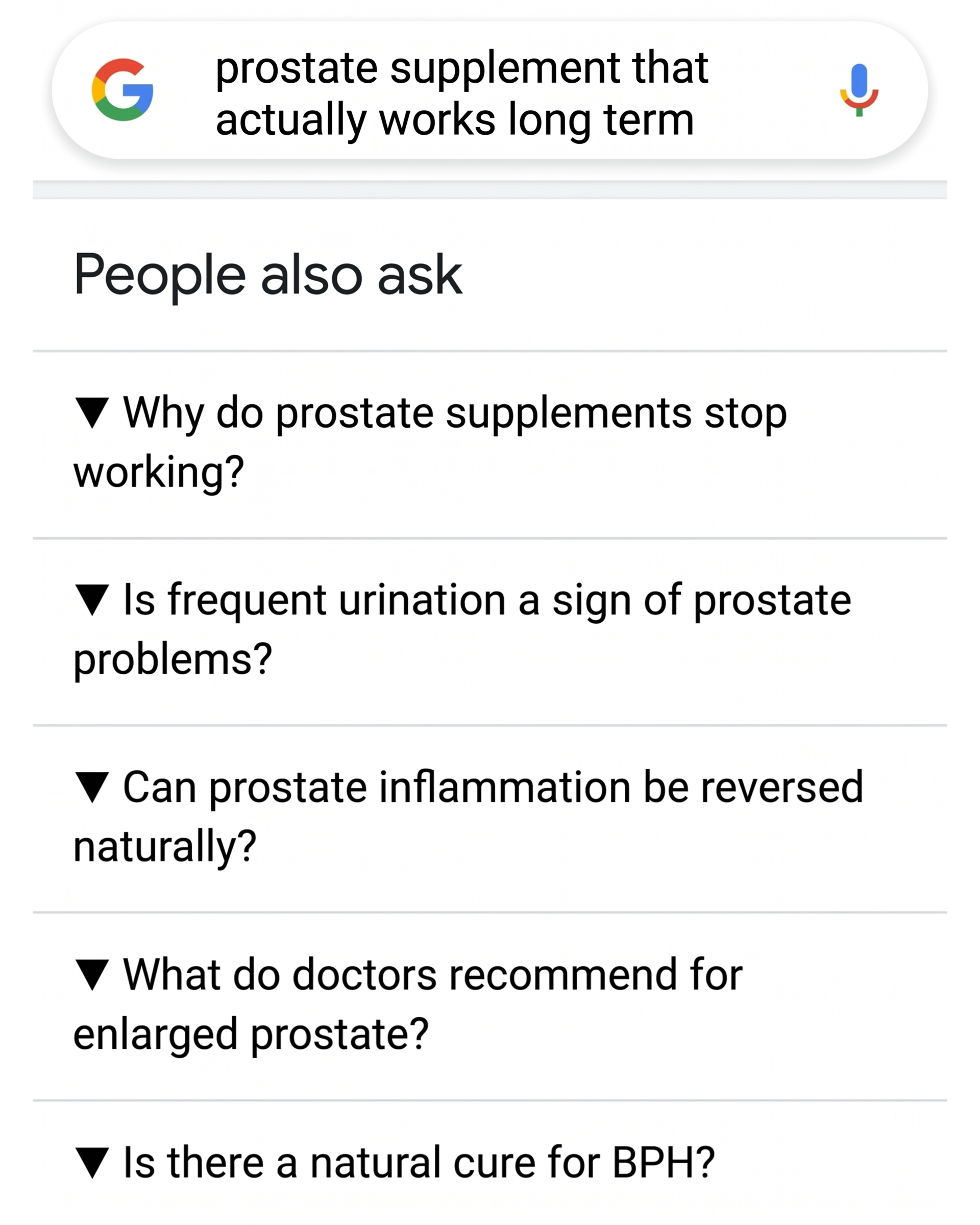 Protaflo Facebook ad