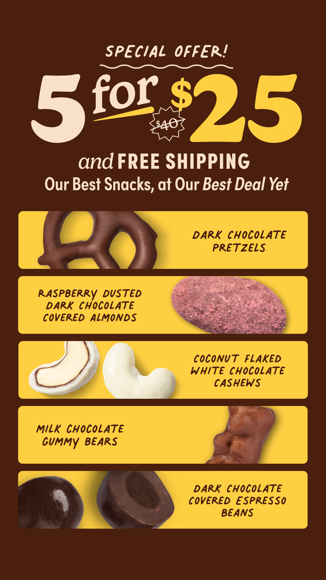 Nuts.com Facebook ad