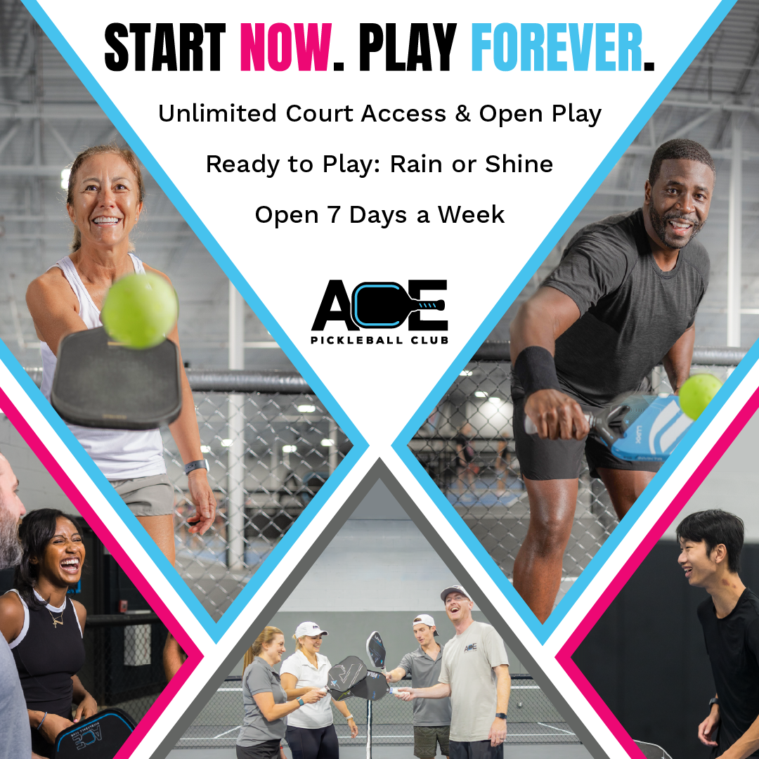Ace Pickleball Club Facebook ad