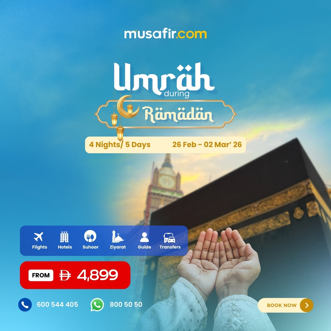 musafir.com Facebook ad from Jan 19, 2026