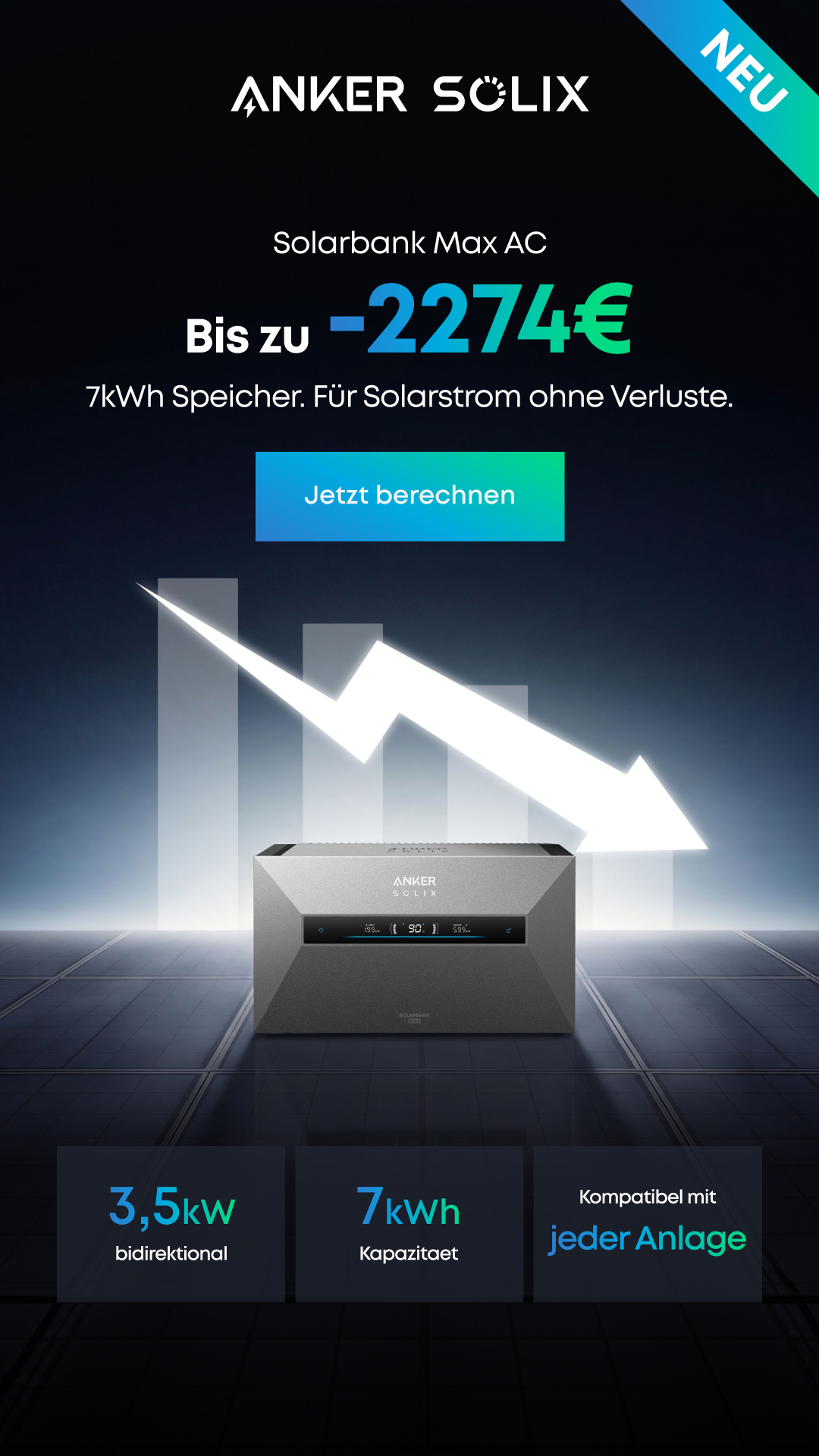 Anker SOLIX Facebook ad