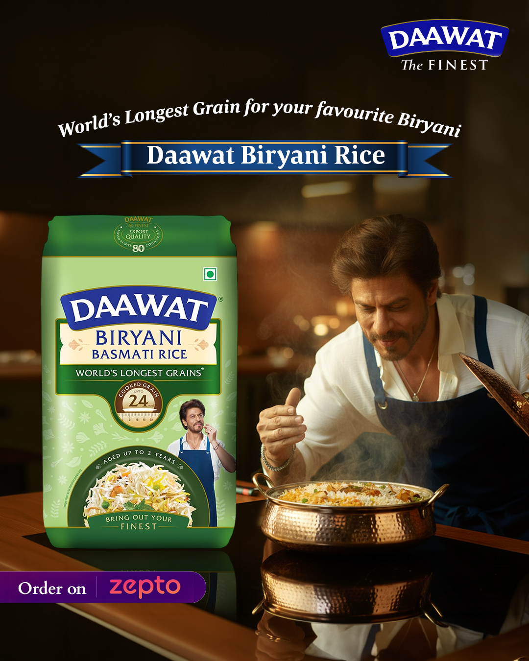 Daawat The Finest Facebook ad