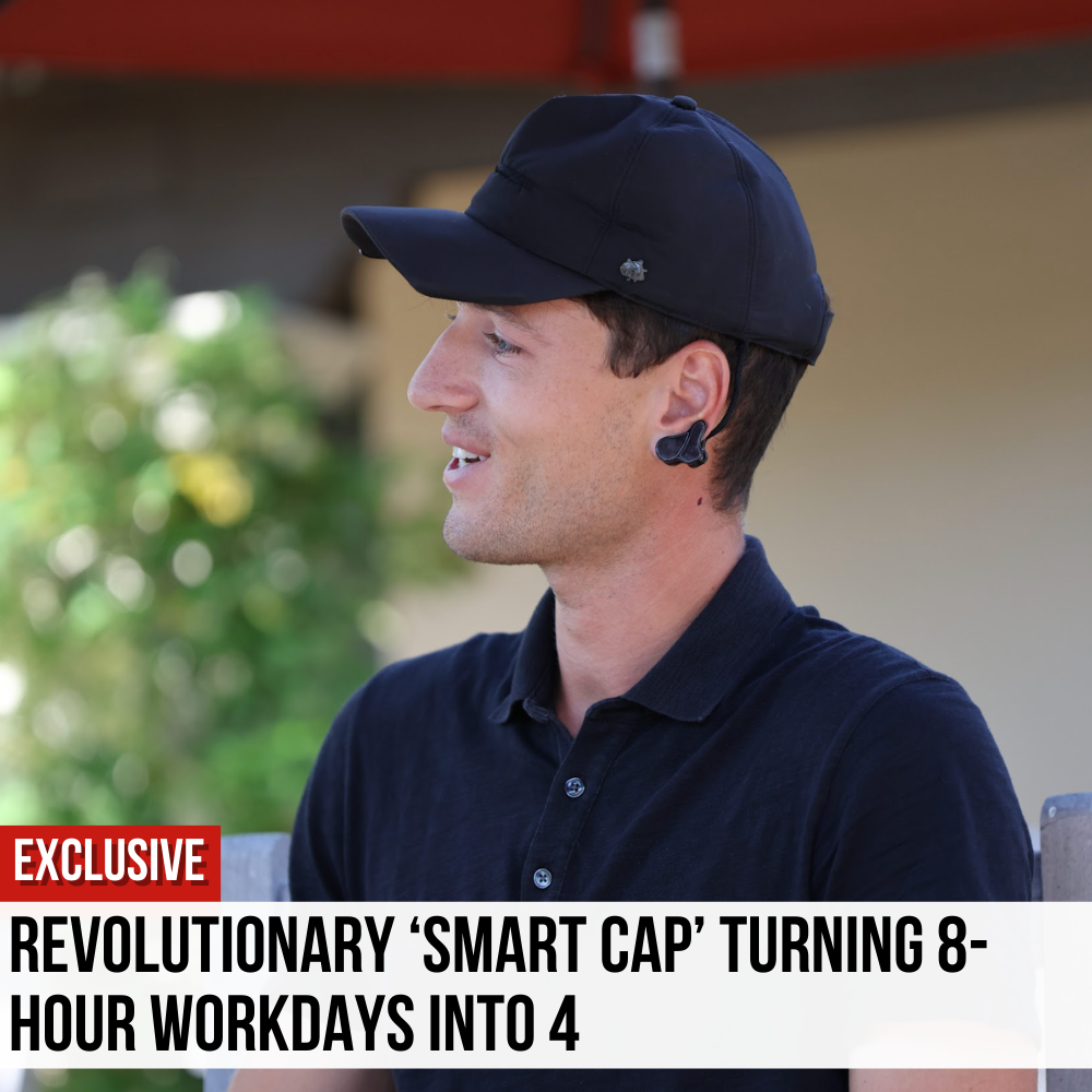 Qneuro Facebook ad: The 'Whoop For Your Brain' Turning 8-Hour Workdays Into 4