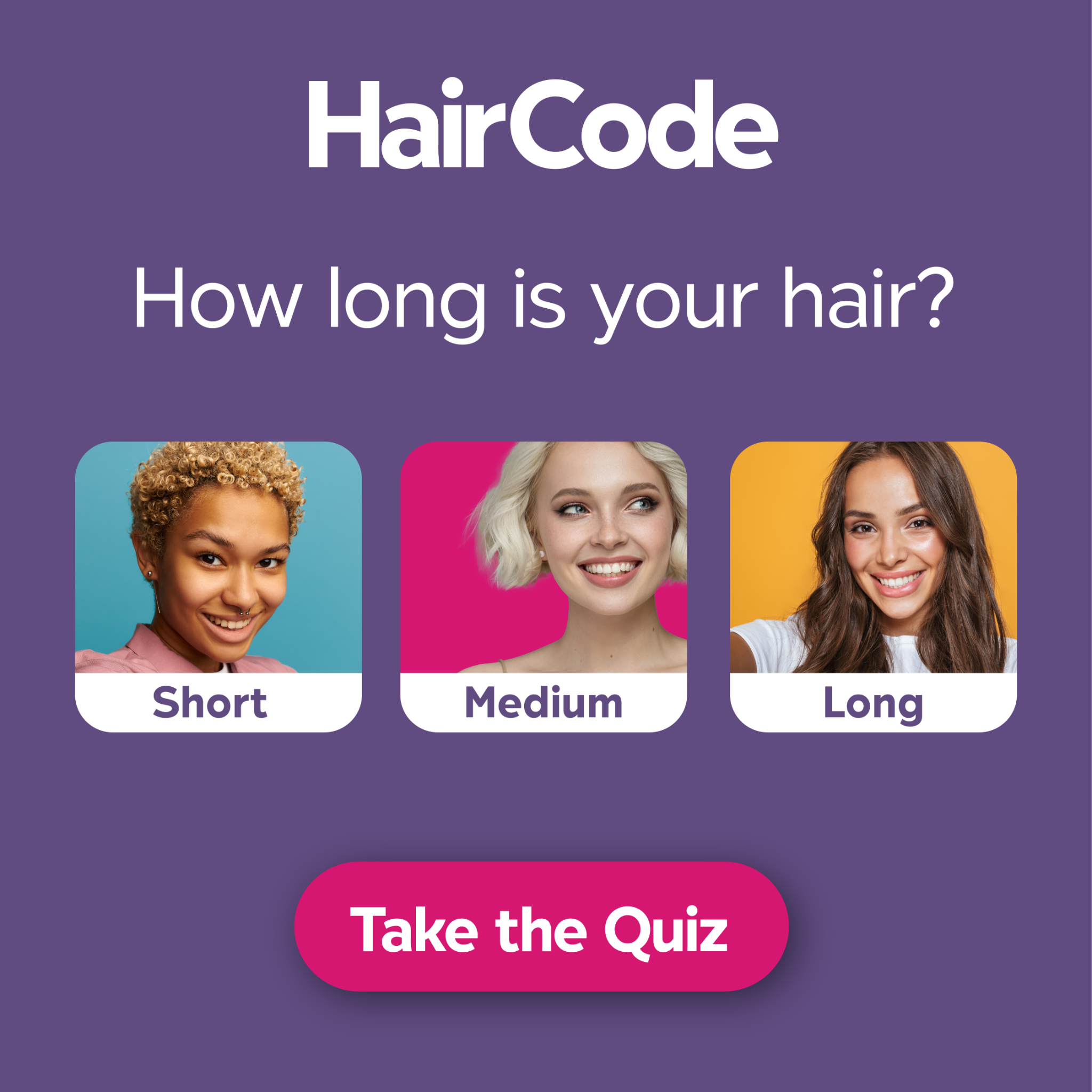 HairCode Facebook ad