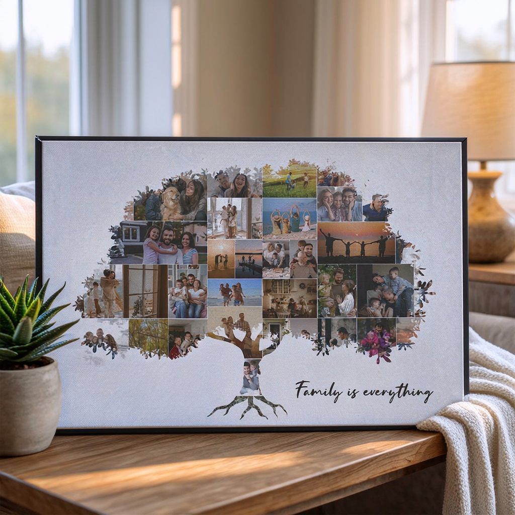 Your Perfect Print Facebook ad: Personalised Family Tree
