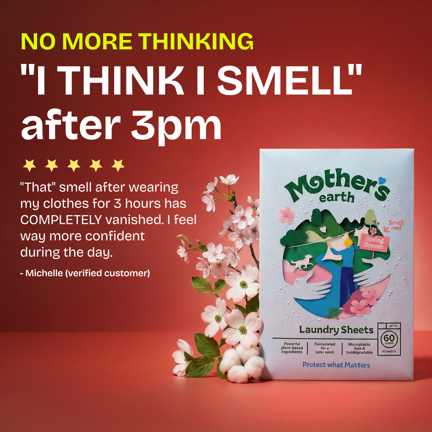 Mothers Earth Facebook ad