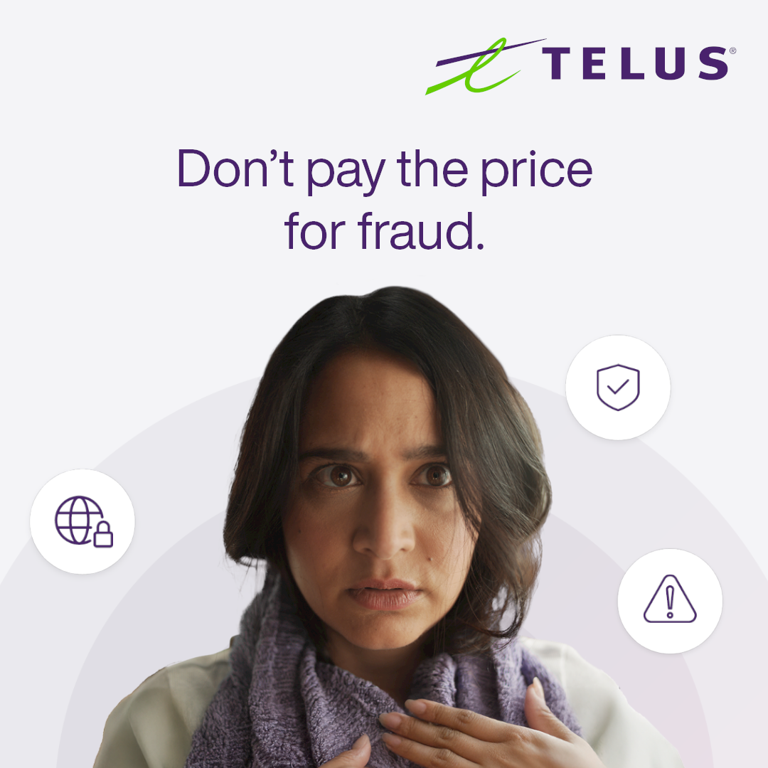 TELUS Facebook ad