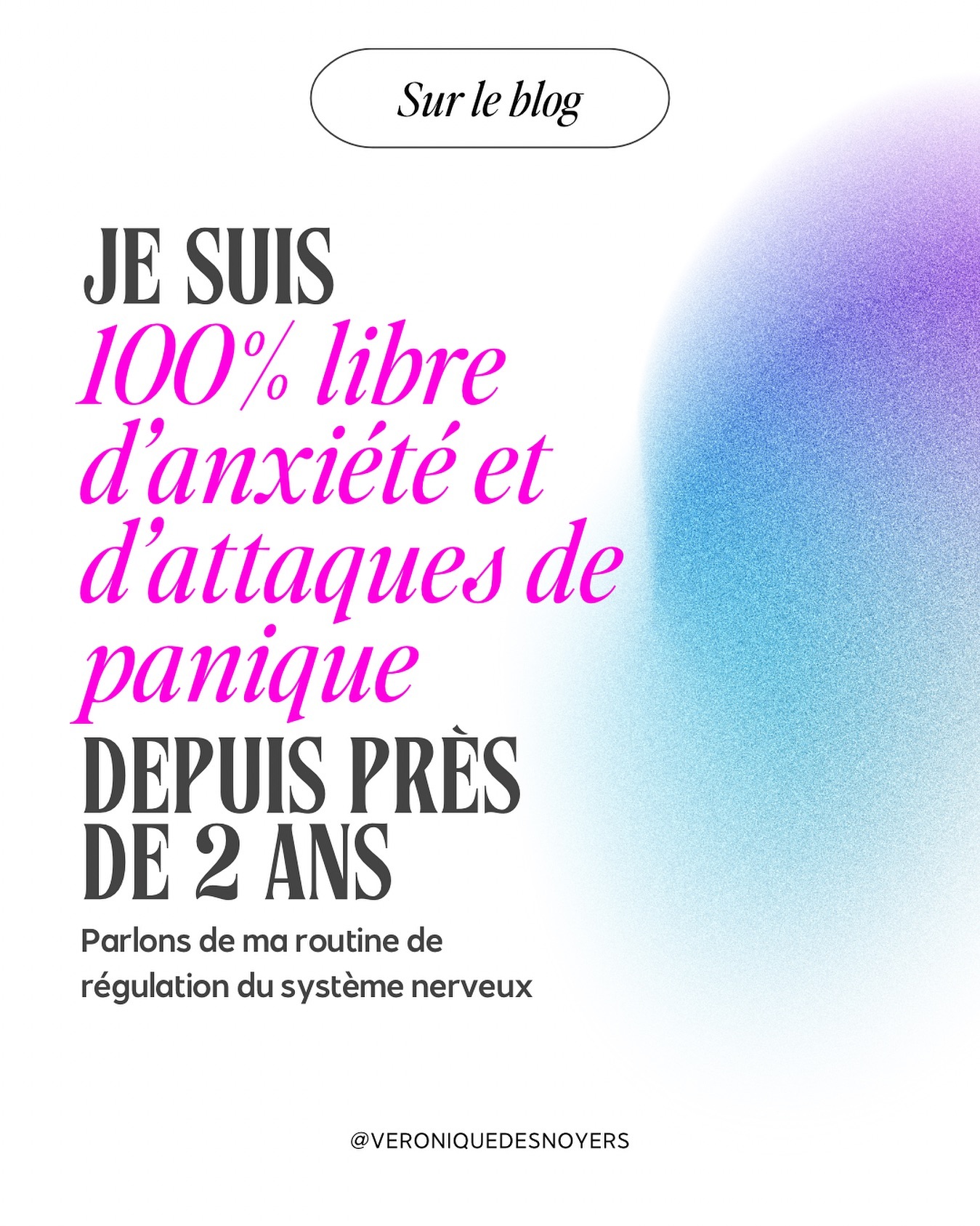 Véronique Desnoyers Facebook ad