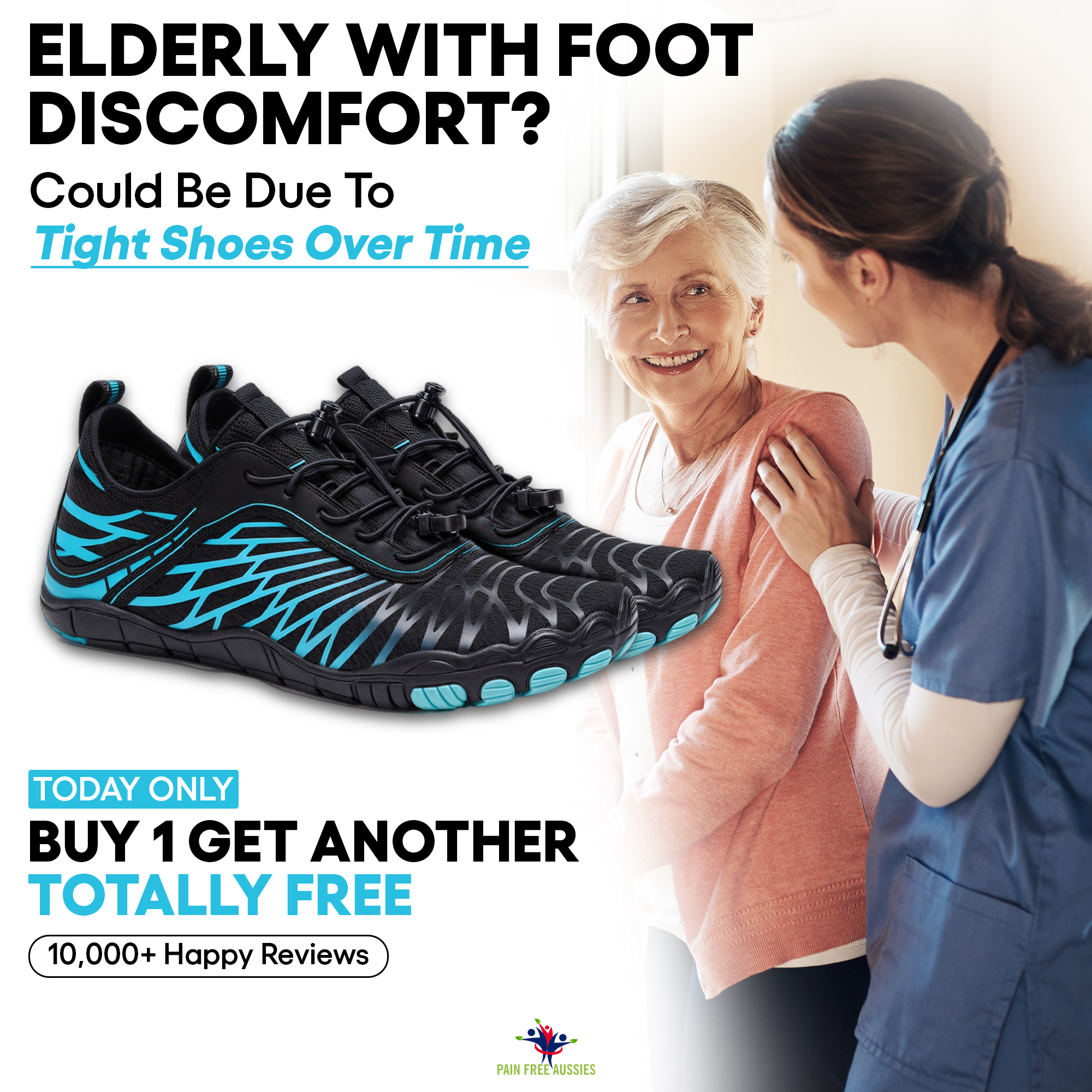 Pain Free Aussies Facebook ad