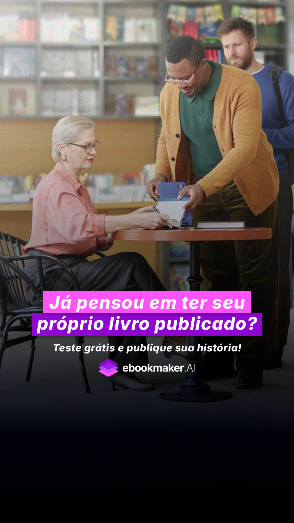 Ebookmaker.ai Facebook ad